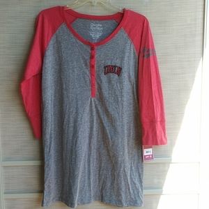 UNLV Rebels button-down t-shirt 3/4 sleeve XXL